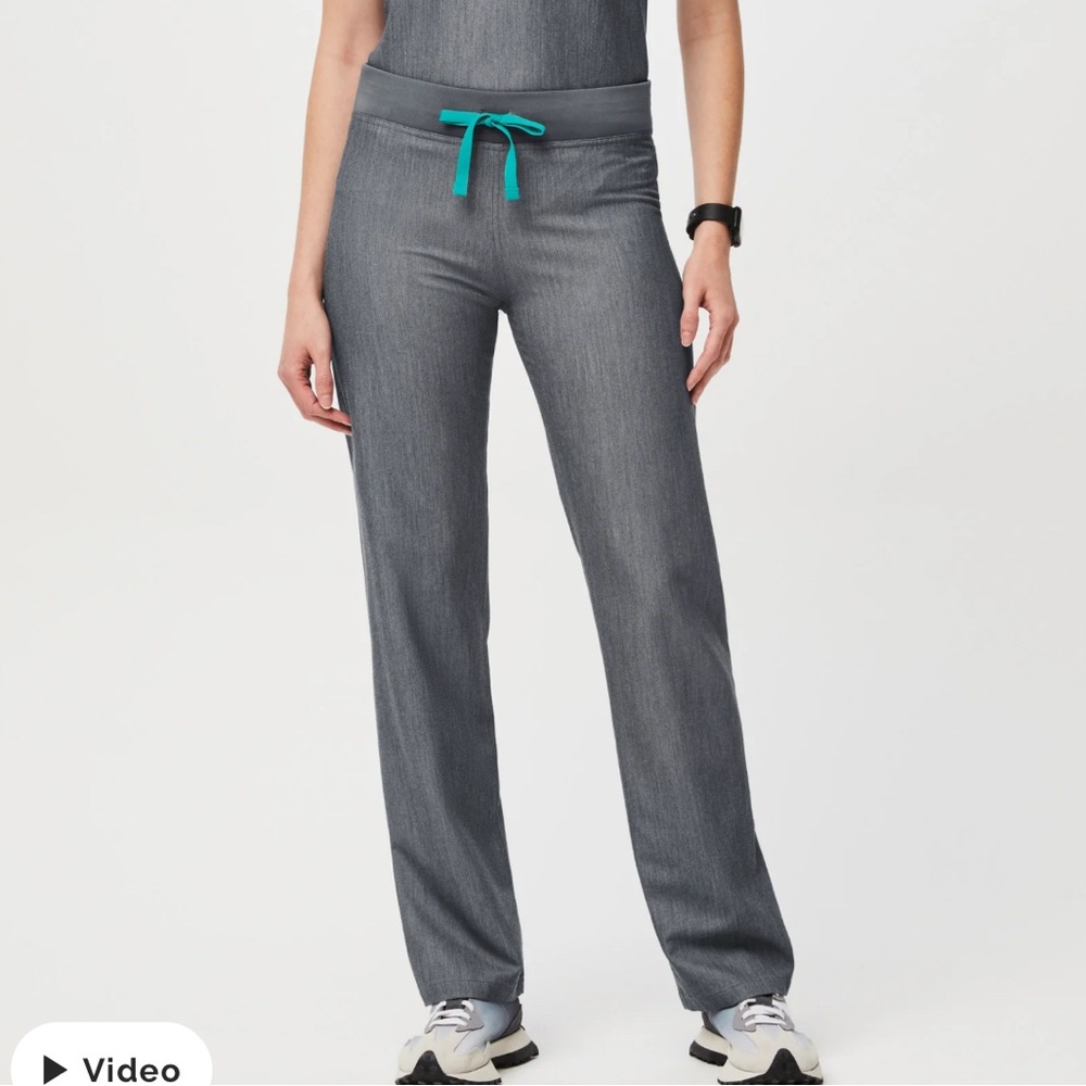 Figs Livingston Scrub Pants - Graphite